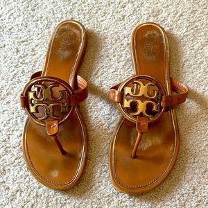 Tory Burch Metal Miller sandals size 11